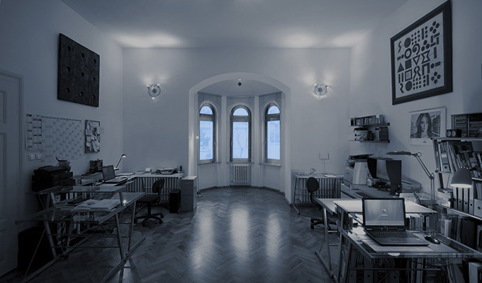 Arbeitsplatz im Studio ThD